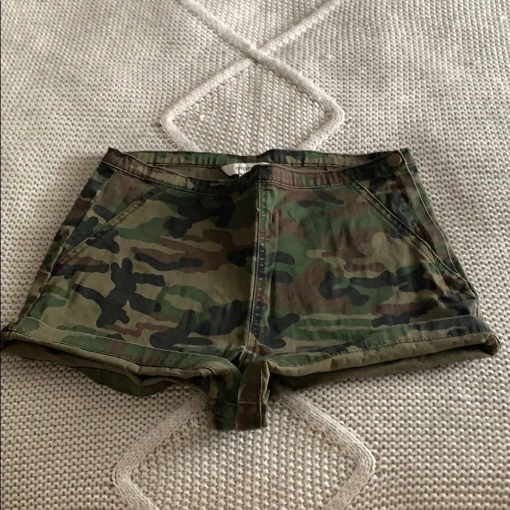 Camo Mini Shorts